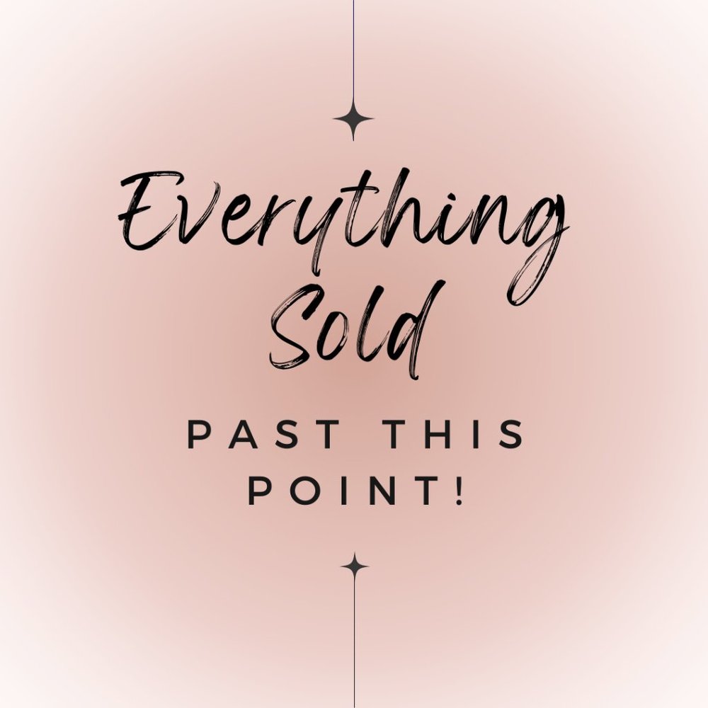 Everything past this point in my closet is sold!